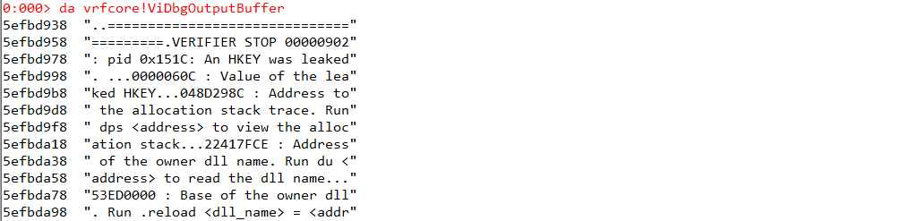 da vrfcore!ViDbgOutputBuffer